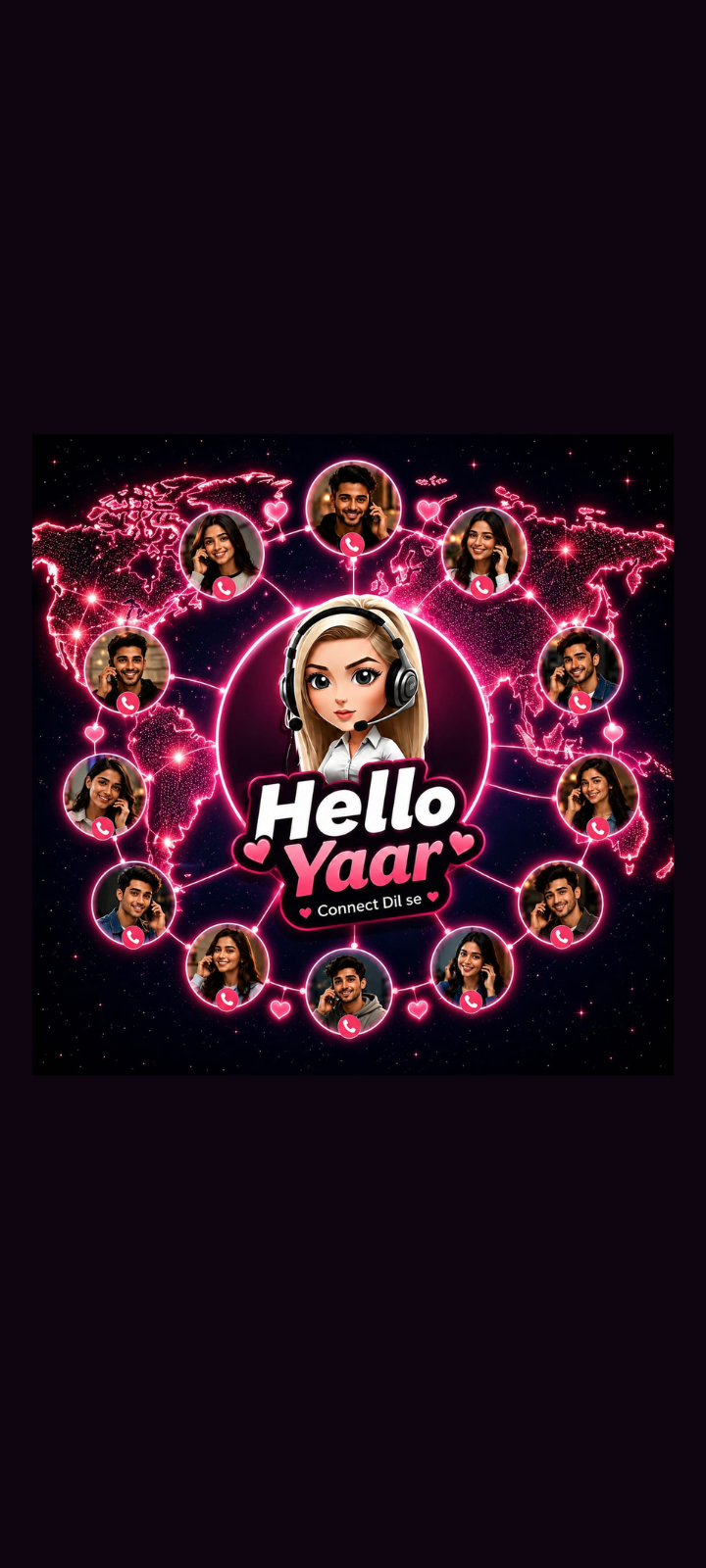 HelloYaar splash screen preview